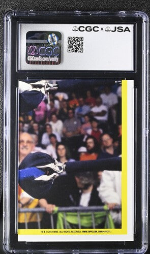2012 Topps Koko B. Ware CGC x JSA Auth Signed/Auto WWE Wrestling Card BA202263