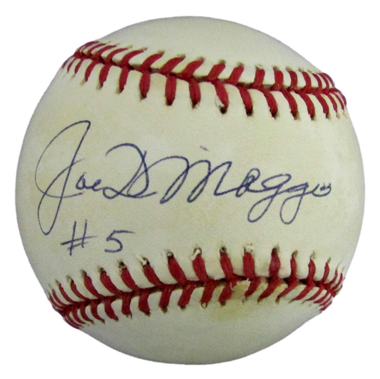 Joe DiMaggio Autographed Rawlings OAL Baseball New York Yankees PSA/DNA 170508