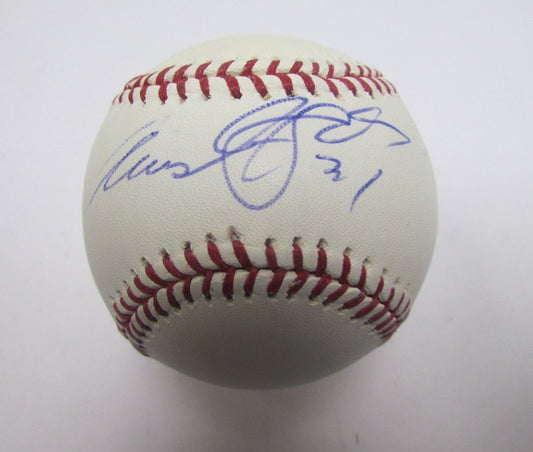 Austin Hyatt Signed/Autographed OML Baseball 139453