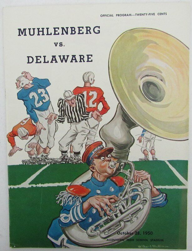 1950 Muhlenberg vs. Delaware College Football Program 143557