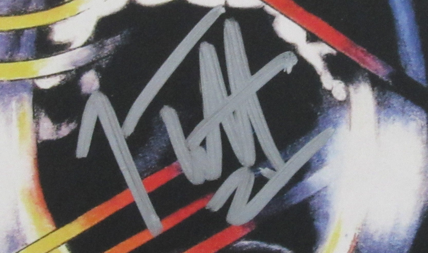 Def Leppard Joe Elliott/Phil Collen Dual-Signed Album "Hysteria" JSA 200728