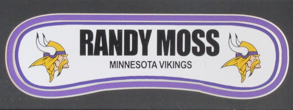 Randy Moss HOF Autographed/Signed Vikings 16x20 Photo Framed ITP Beckett 203225