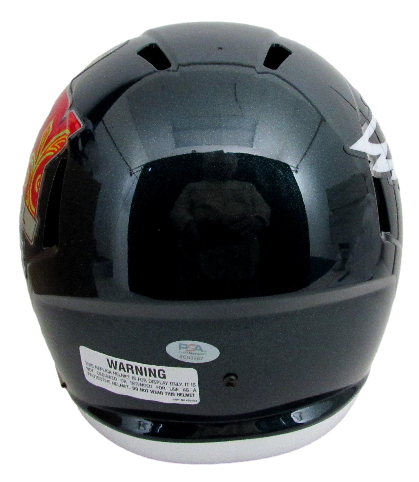 Saquon Barkley Signed Full Size SB LIX Logo Speed Replica Helmet Eagles PSA/DNA