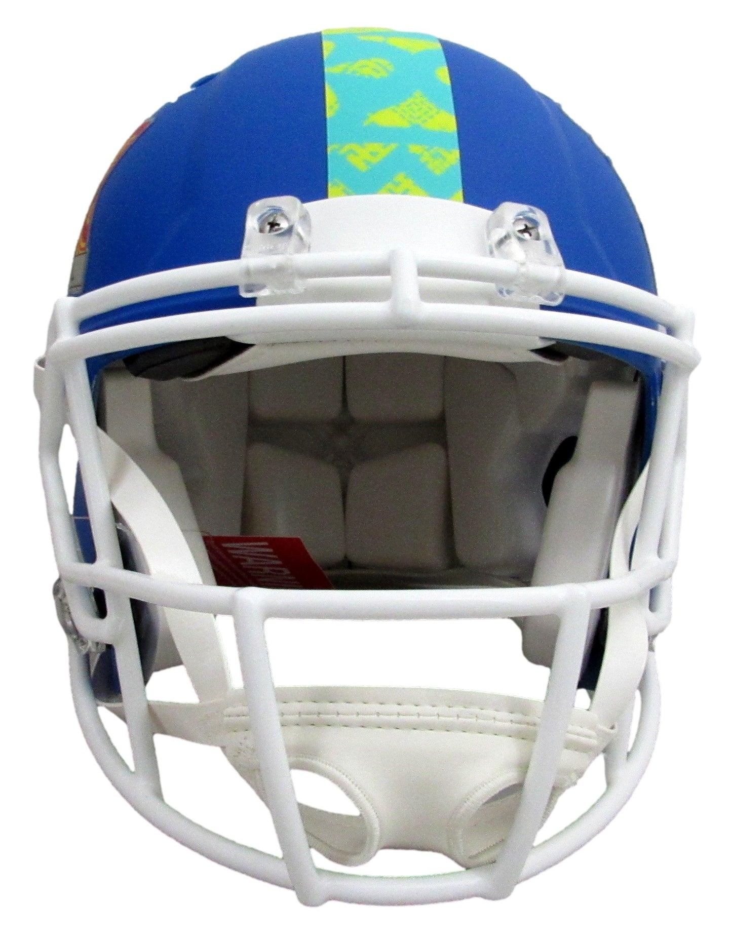 Saquon Barkley Signed Full Size Blue SB LIX Logo Authentic Helmet Eagles PSA/DNA