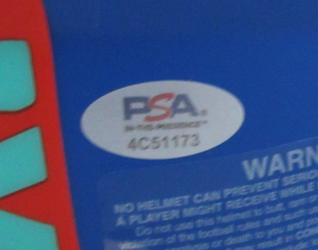 Saquon Barkley Signed Full Size Blue SB LIX Logo Authentic Helmet Eagles PSA/DNA