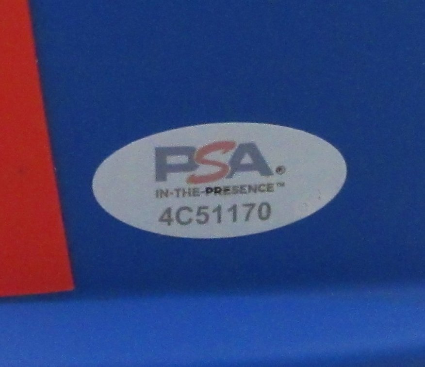 Saquon Barkley Signed Full Size Blue SB LIX Logo Replica Helmet Eagles PSA/DNA