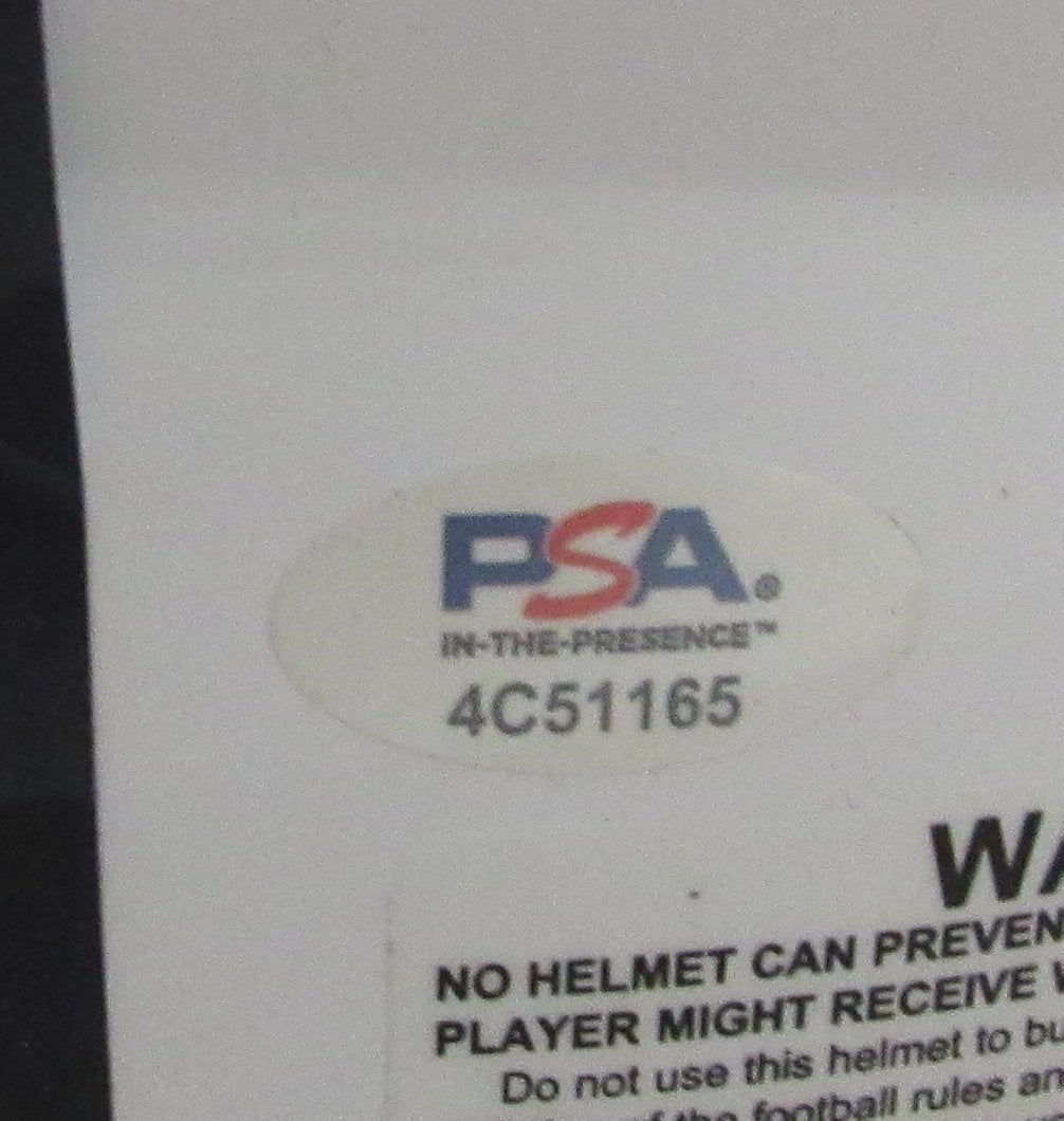 Saquon Barkley Signed Full Size White Speed Authentic Helmet PSU PSA/DNA 203236