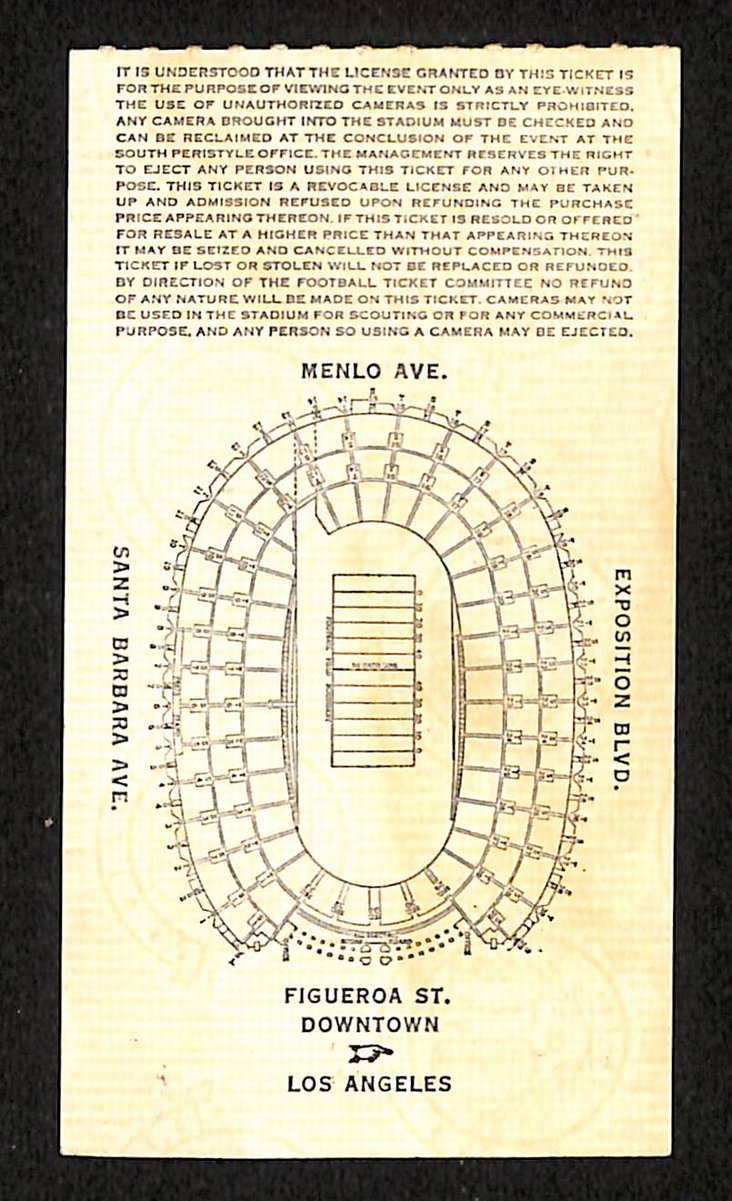 11/28/1964 College Football Game Ticket Stub USC vs. Notre Dame 203813