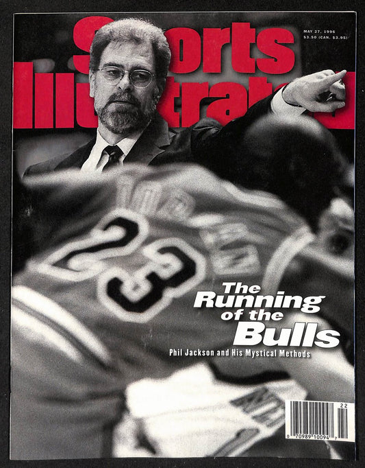 5/27/1996 Sports Illustrated Magazine Phil Jackson NoLabel Newstand UNSIGNED