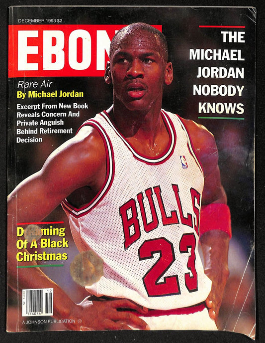 December 1993 EBONY Magazine Michael Jordan No Label Newstand UNSIGNED 203775