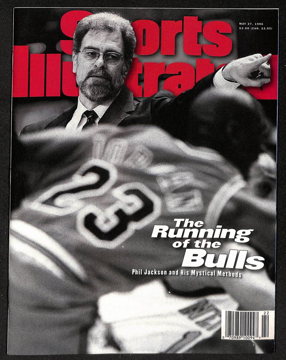 5/27/1996 Sports Illustrated Magazine Phil Jackson NoLabel Newstand UNSIGNED2
