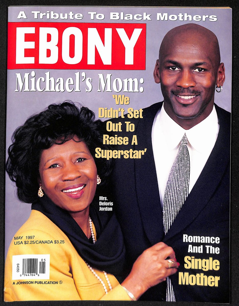 May 1997 EBONY Magazine Michael Jordan No Label Newstand UNSIGNED 203801