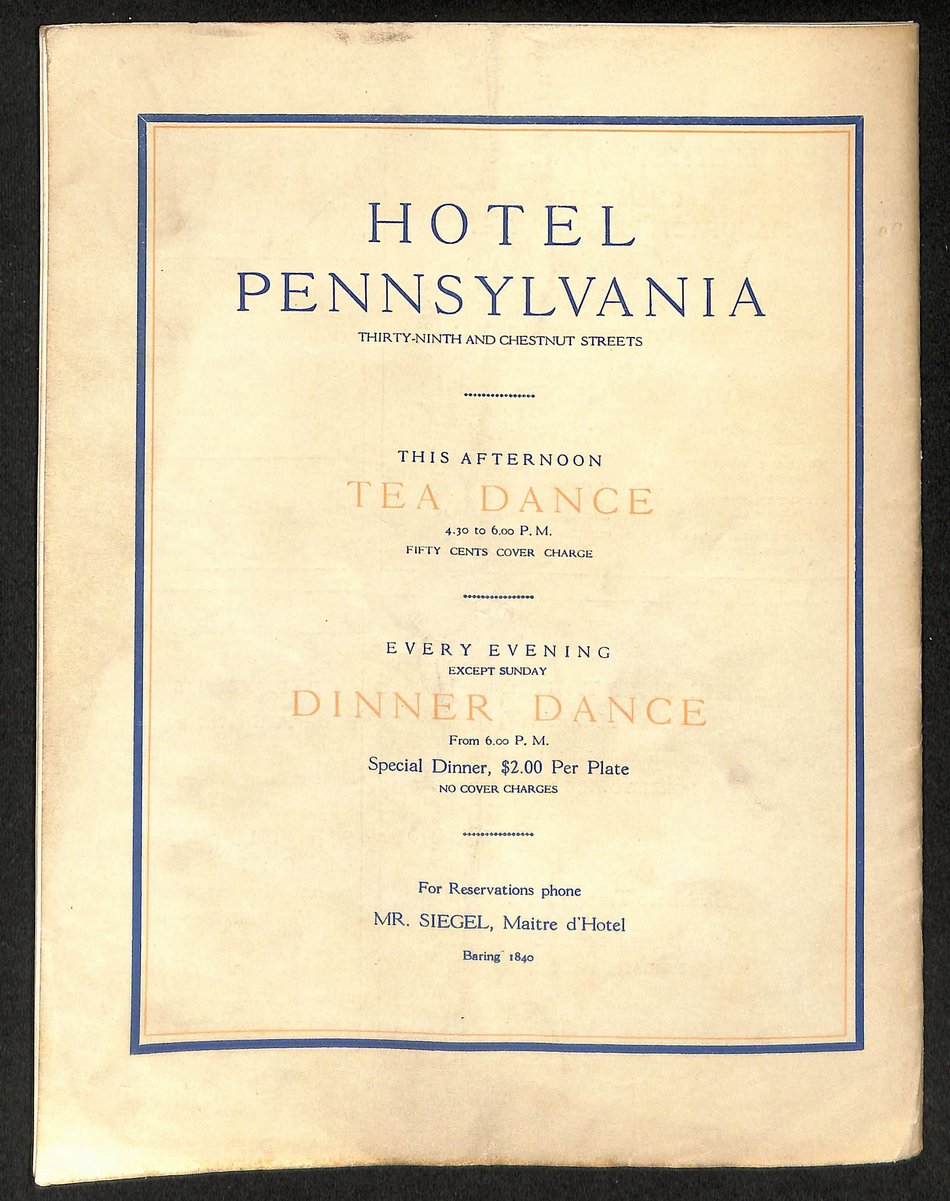 Vintage 11/17/1923 College Football Program Penn State vs. Pennsylvania 203318
