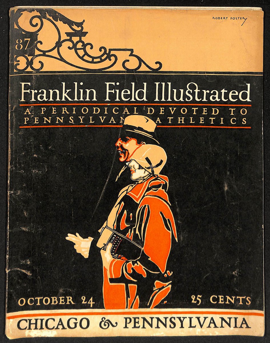 Vintage 10/24/1925 College Football Program Chicago vs. Pennsylvania 203320
