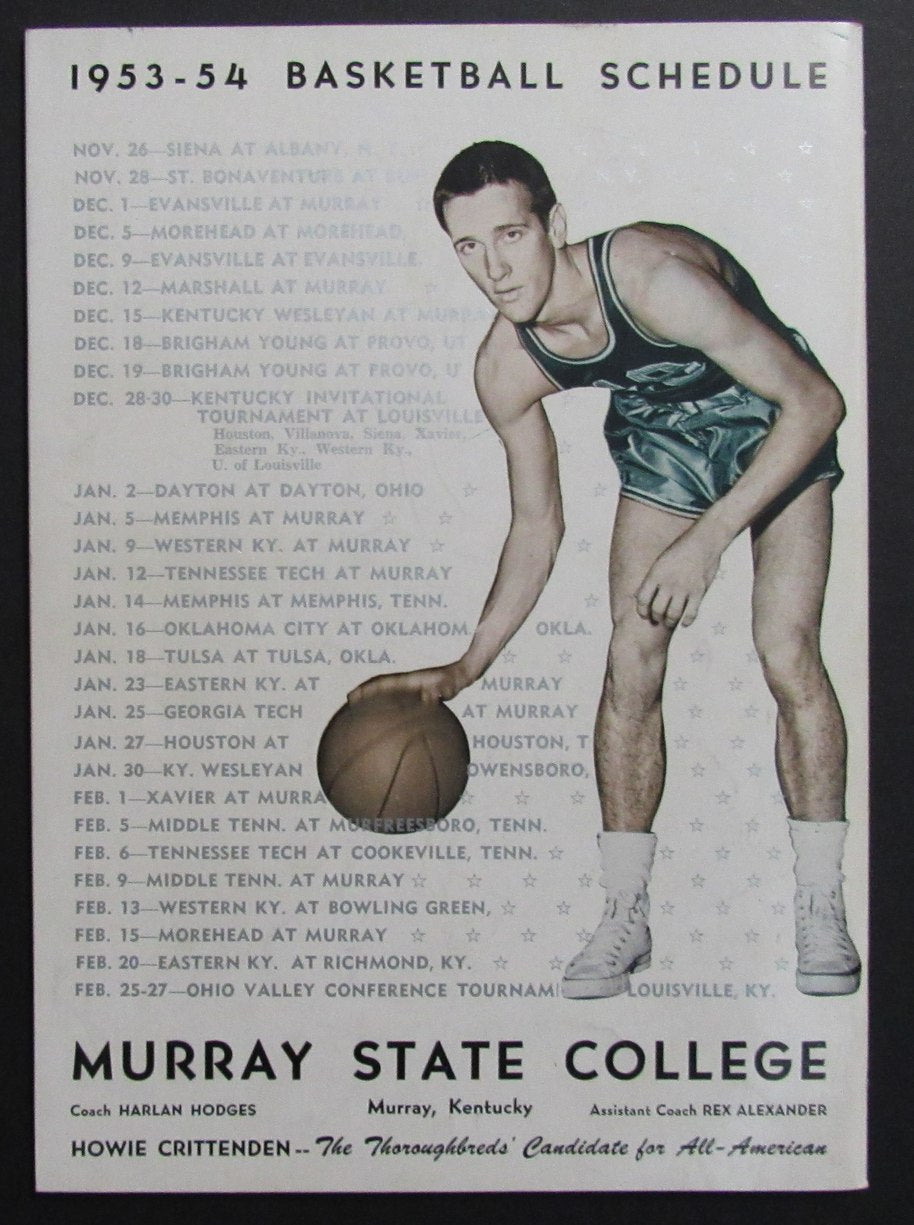 Vintage 6/13/1953 North-South Cage Classic Basketball Program RARE 198264