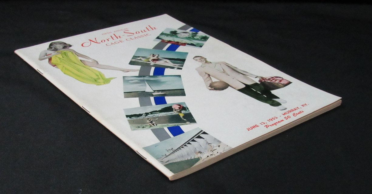 Vintage 6/13/1953 North-South Cage Classic Basketball Program RARE 198264