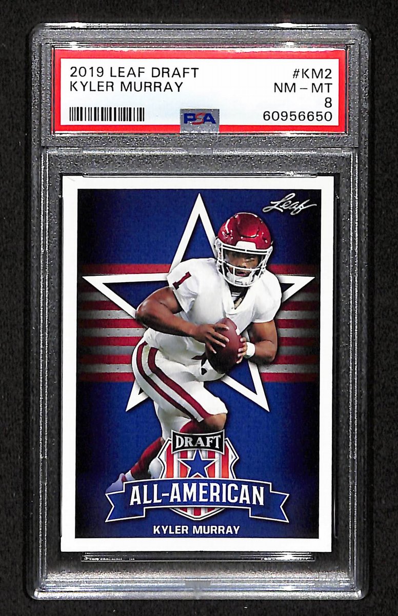 2019 Leaf Draft Kyler Murray #KM2 PSA 8 BA201773