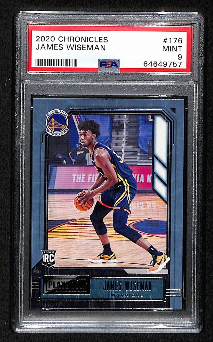 2020 Chronicles Warriors James Wiseman RC #176 PSA 9 BA201796