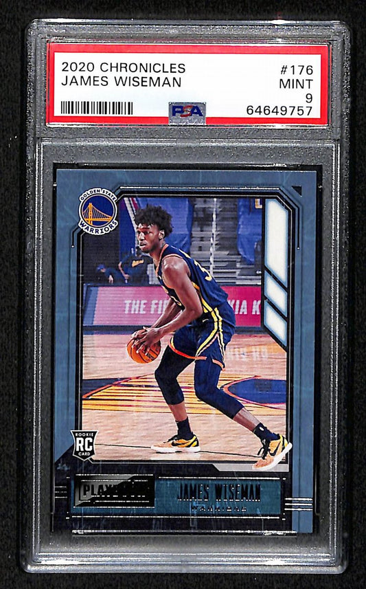 2020 Chronicles Warriors James Wiseman RC #176 PSA 9 BA201796