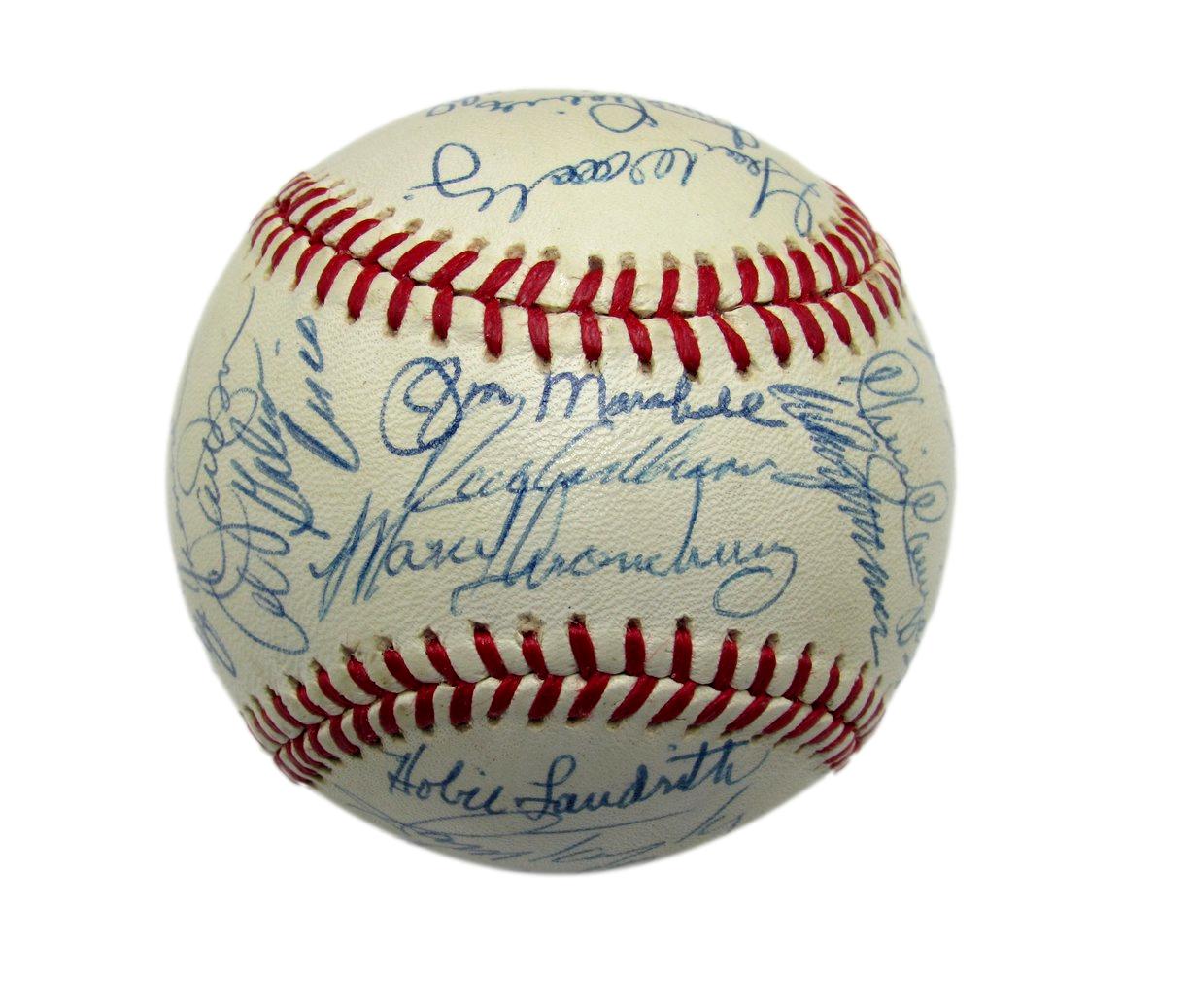 1962 Mets Team Signed/Autographed (35) ONL Baseball Ashburn HOF JSA 191733