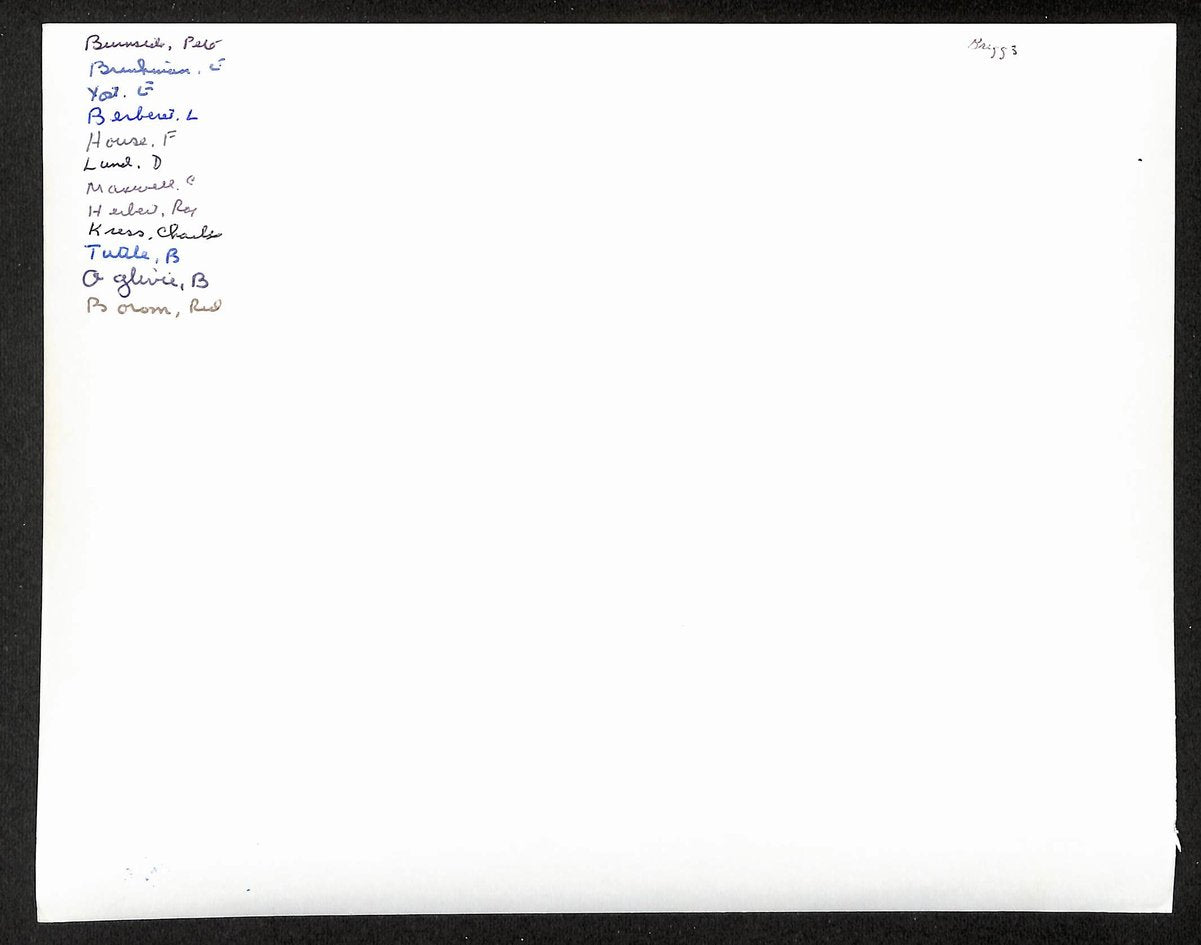 Vintage Detroit Tigers Multi-Signed/Auto by (12) Players 8x10 Photo 204061