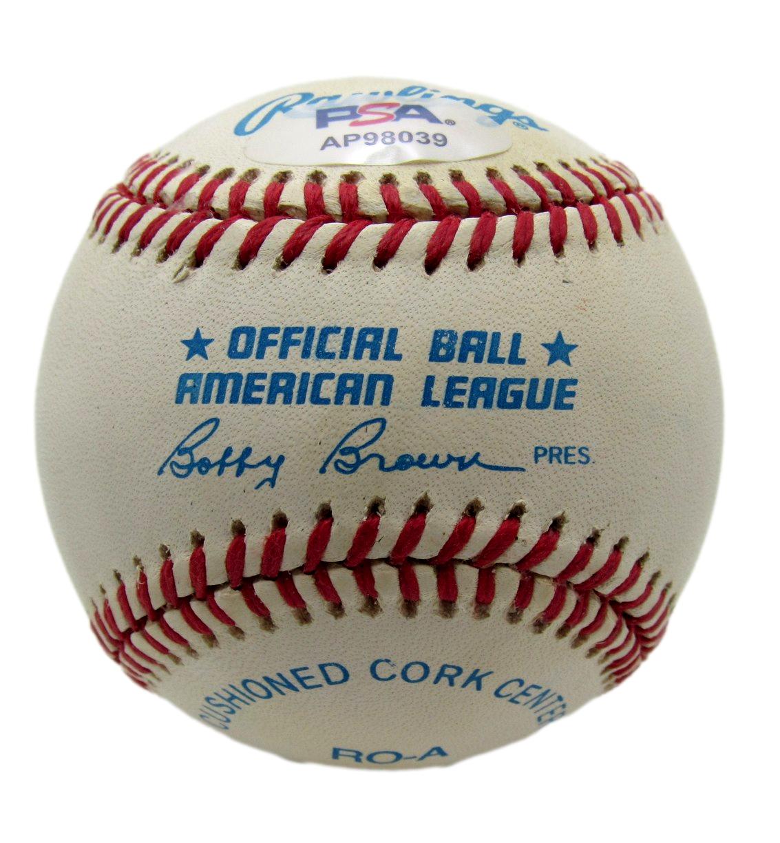 Frank Robinson HOF Signed/Autographed OAL Baseball Orioles PSA/DNA 203487