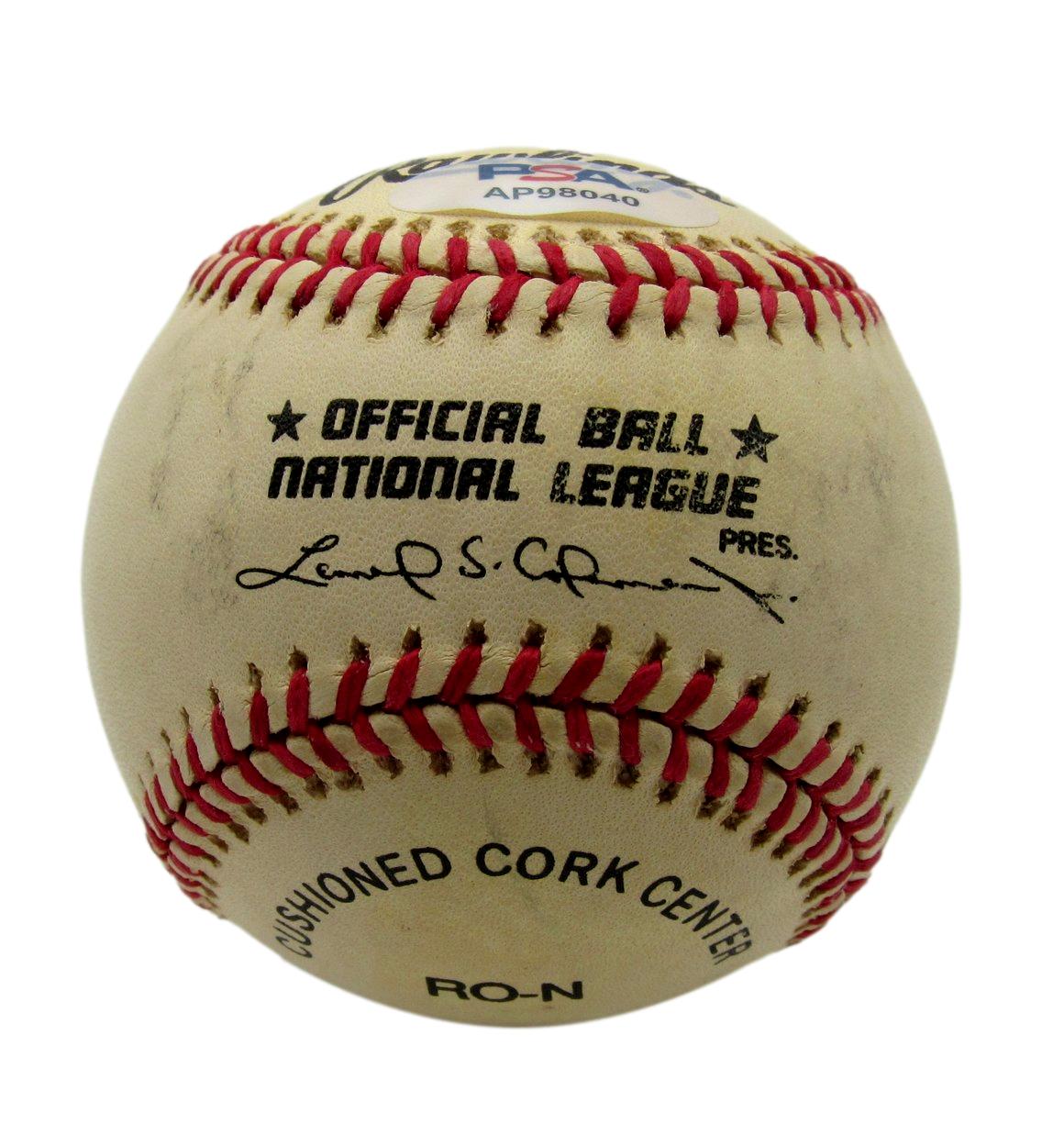 Ryne Sandberg HOF Signed/Autographed ONL Baseball Chicago Cubs PSA/DNA 203488
