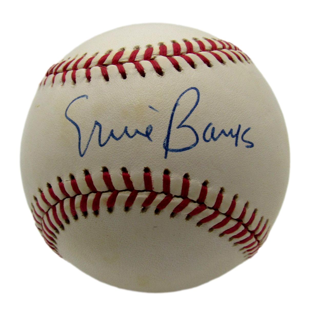 Ernie Banks HOF Signed/Autographed ONL Baseball Chicago Cubs PSA/DNA 203492