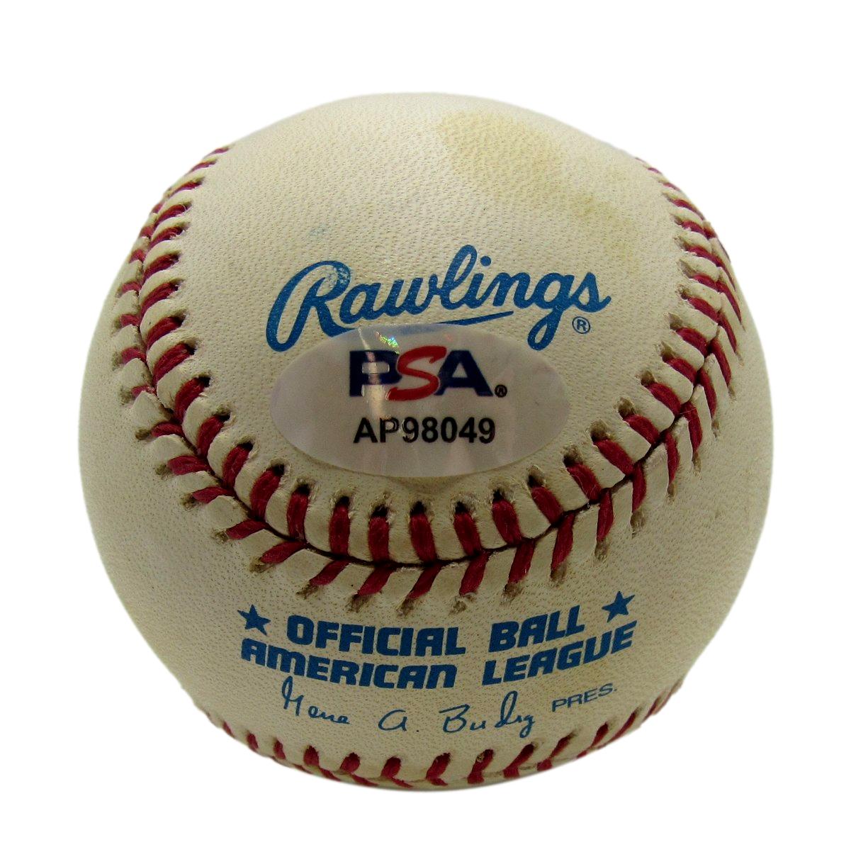 Whitey Ford HOF Signed/Autographed OAL Baseball Yankees PSA/DNA 203497