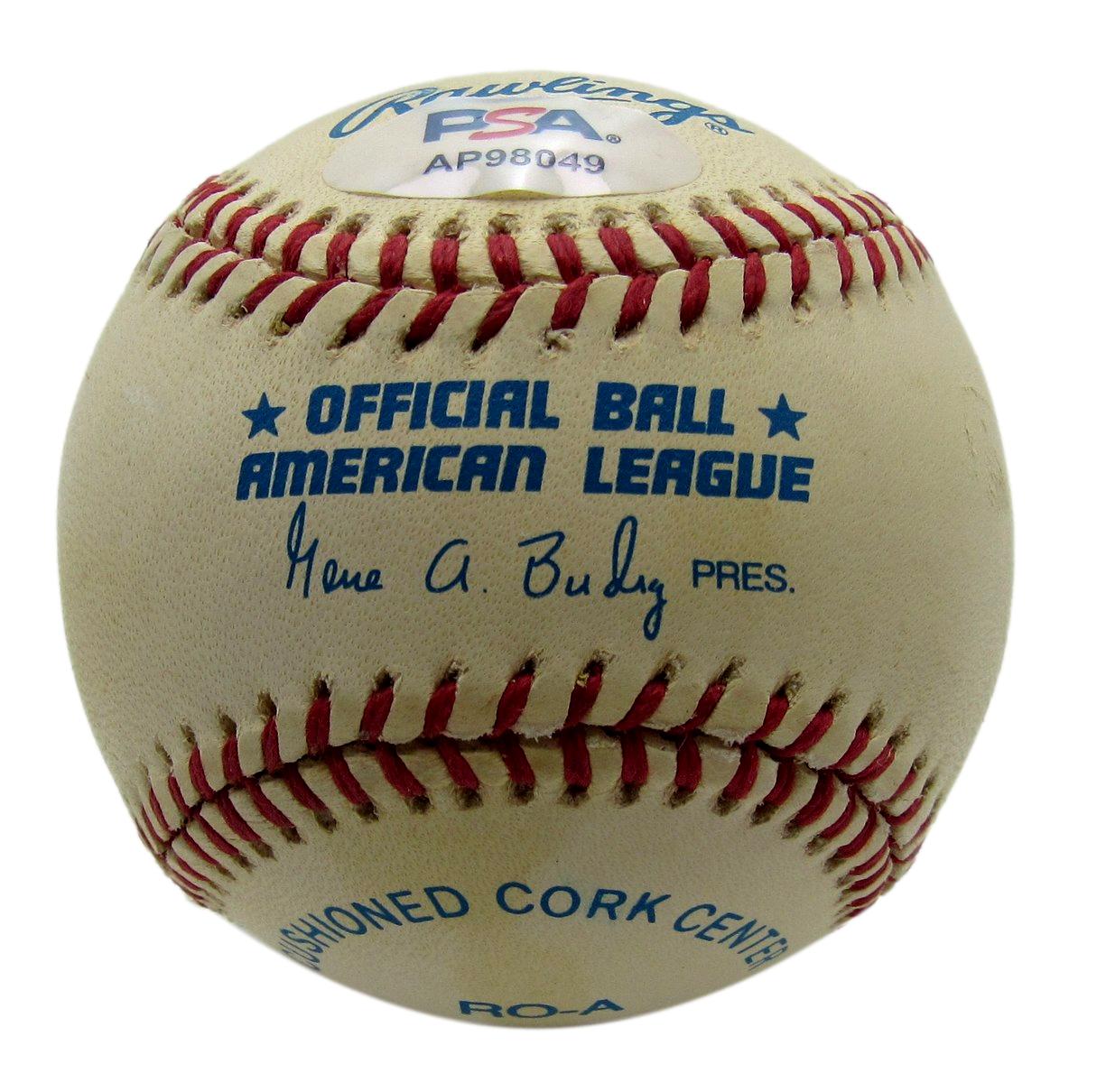 Whitey Ford HOF Signed/Autographed OAL Baseball Yankees PSA/DNA 203497