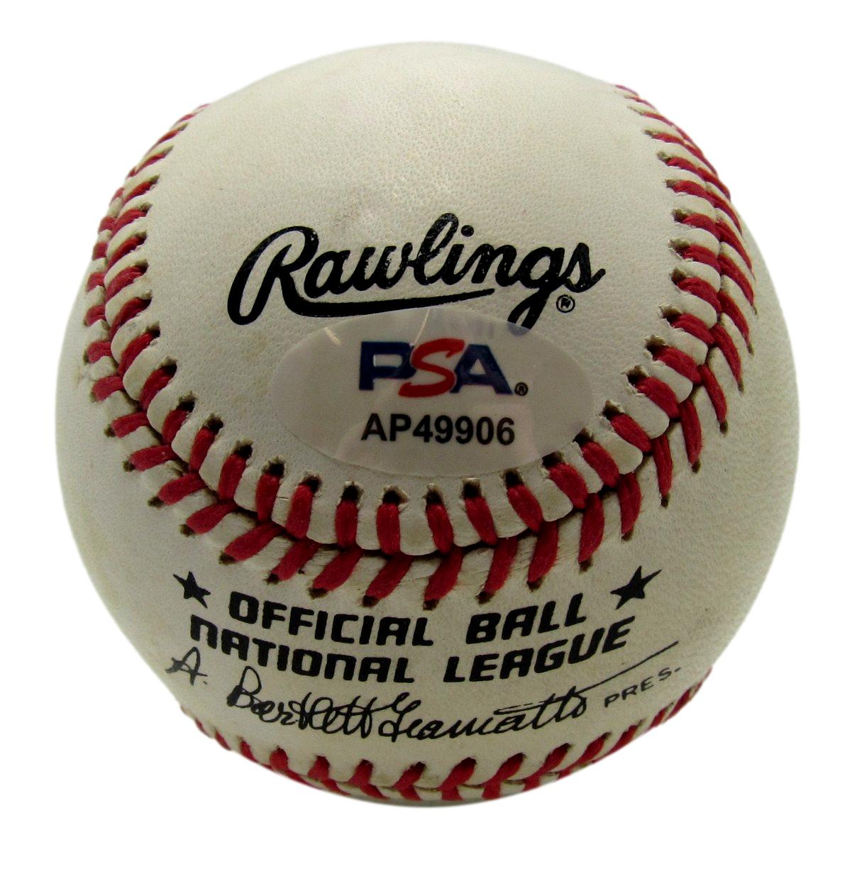 Johnny Vander Meer Signed/Autographed ONL Baseball Reds PSA/DNA 203500