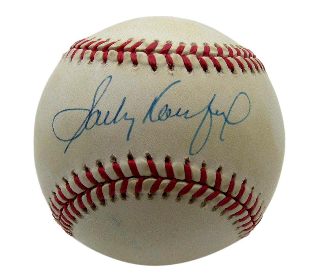 Sandy Koufax HOF Signed/Autographed ONL Baseball Dodgers PSA/DNA 203504