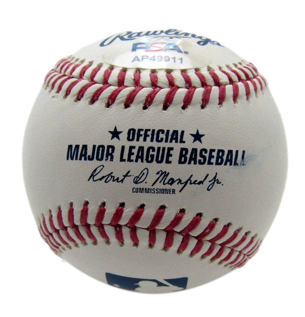 Garrett Crochet Signed/Autographed OML Baseball Boston Red Sox PSA/DNA 203505