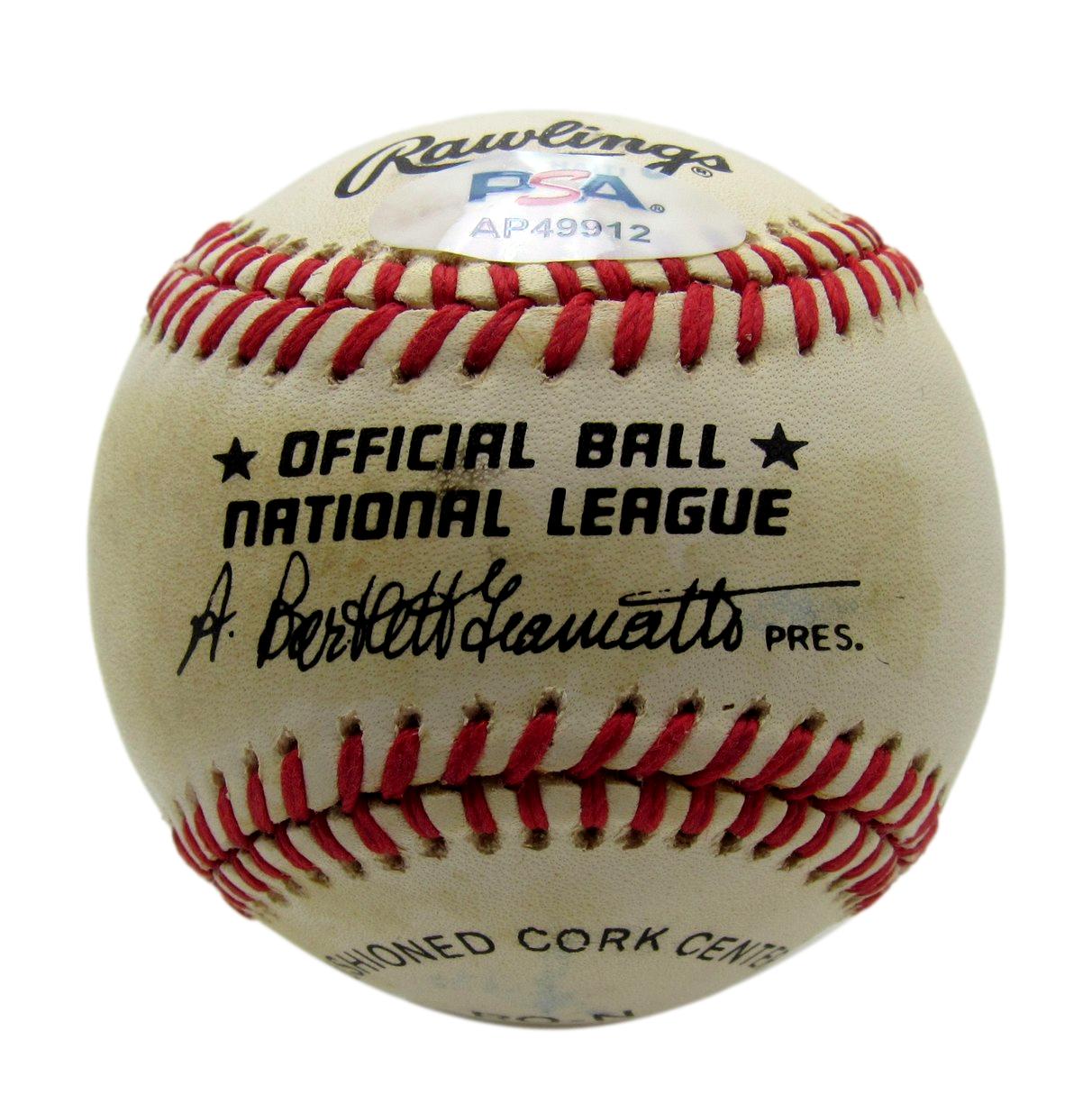 Dusty Rhodes Signed/Autographed ONL Baseball New York Giants PSA/DNA 203506