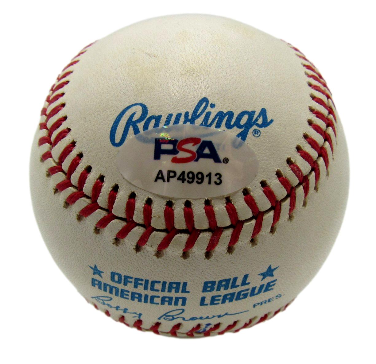 Roger "Doc" Cramer Signed/Auto OAL Baseball Phila Athletics PSA/DNA 203507