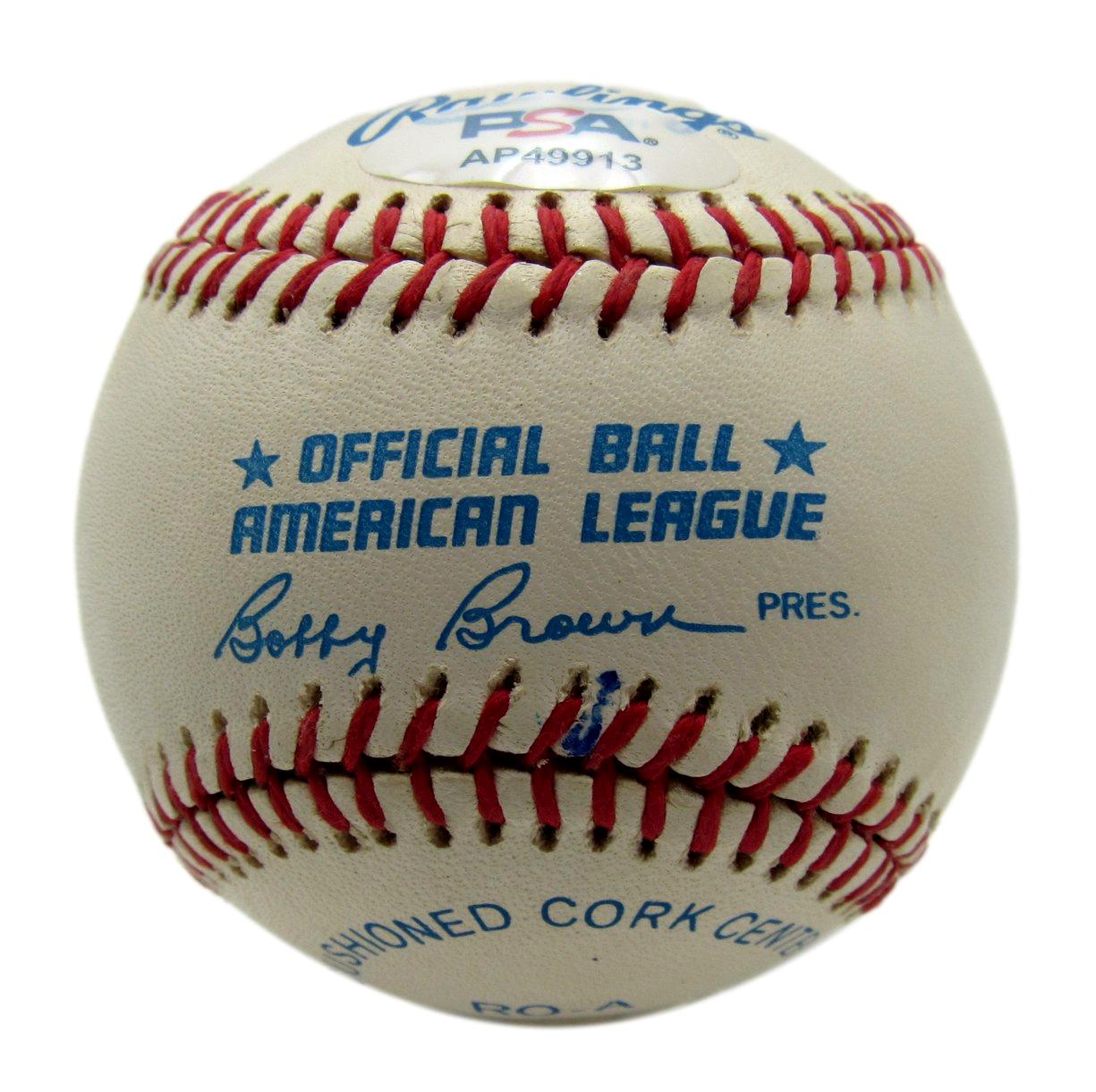 Roger "Doc" Cramer Signed/Auto OAL Baseball Phila Athletics PSA/DNA 203507