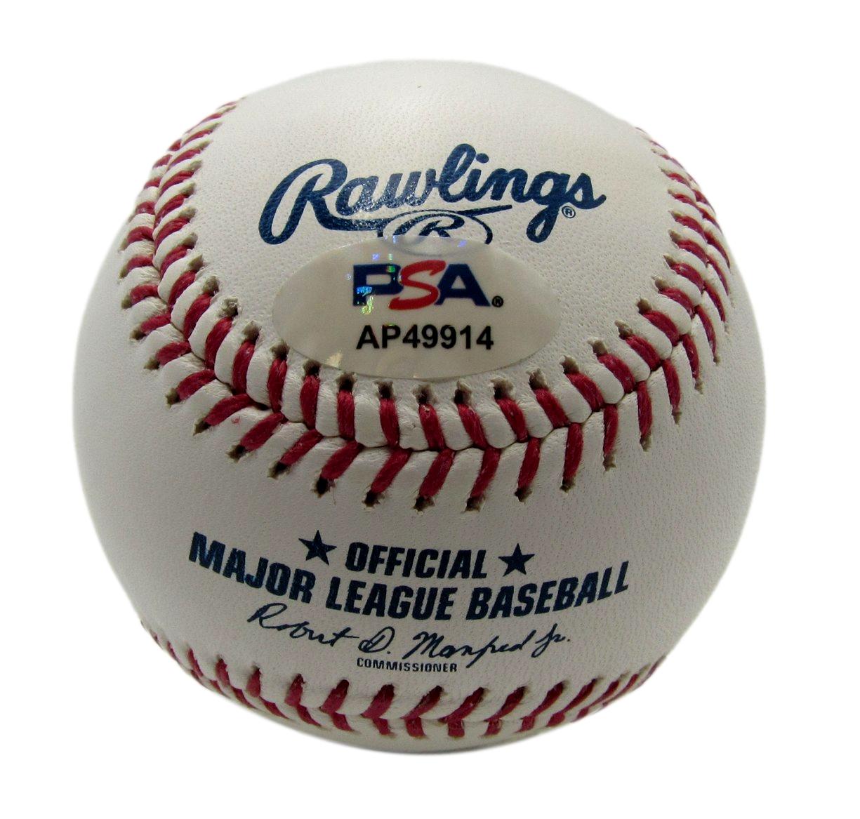 Kyle Schwarber Signed/Autographed OML Baseball Phillies PSA/DNA 203508