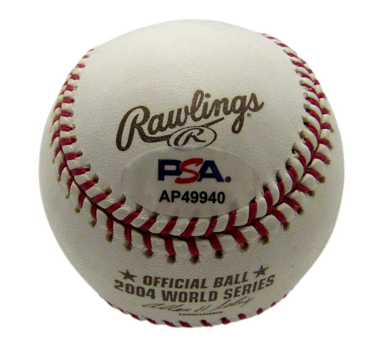 Stephen King Author Signed/Autographed 2004 World Series Baseball PSA/DNA 203509