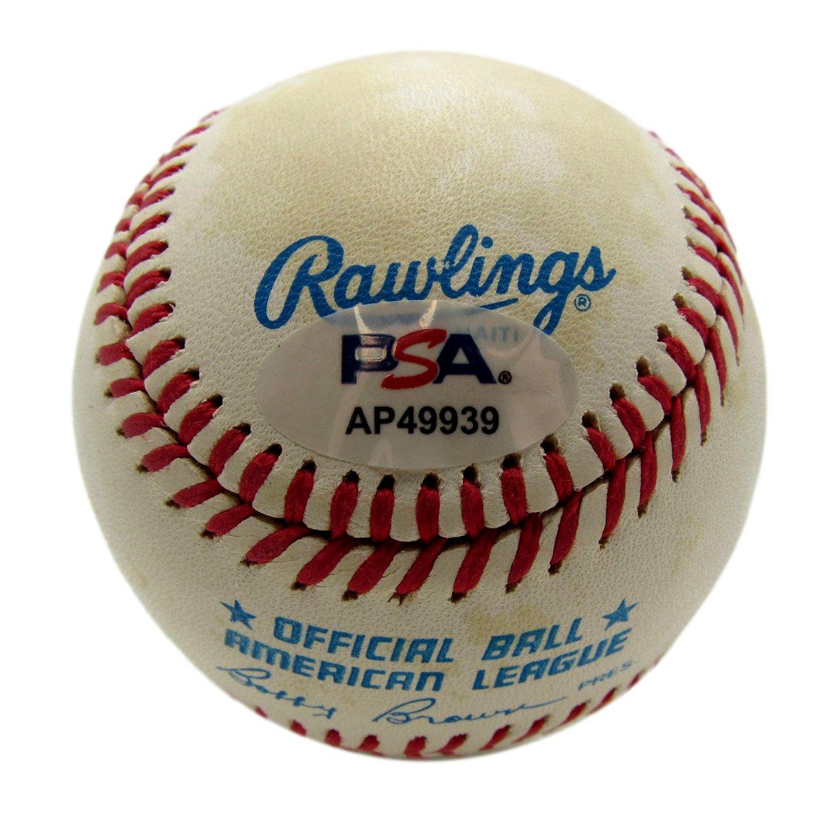 Cecil Travis Signed/Autographed OAL Baseball Washington Senators PSA/DNA 203511