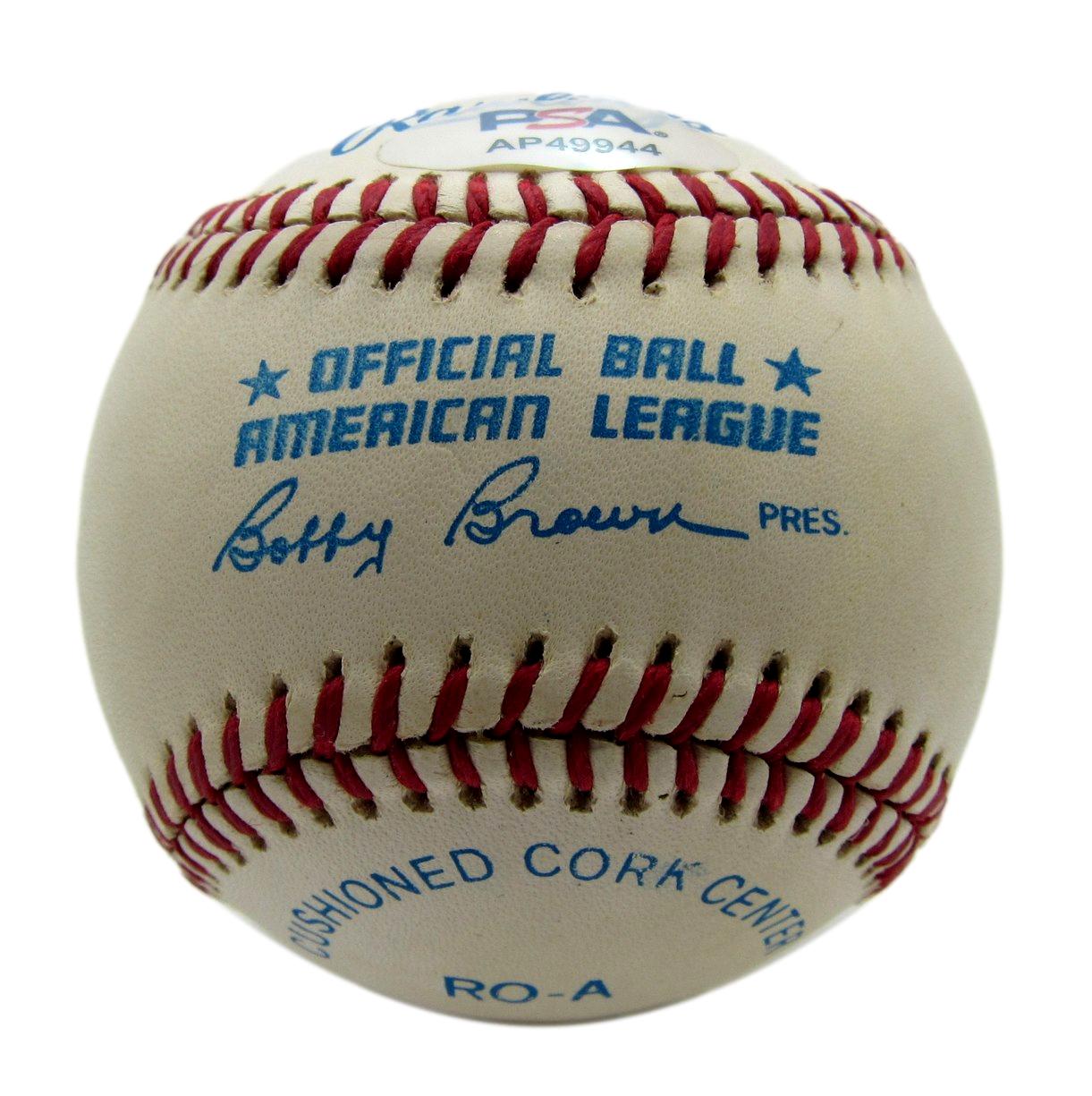 Virgil Trucks Signed/Autographed OAL Baseball Detroit Tigers PSA/DNA 203512