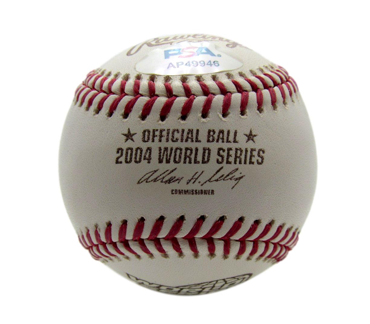 James Taylor Musician Signed/Auto 2004 World Series Baseball PSA/DNA 203515