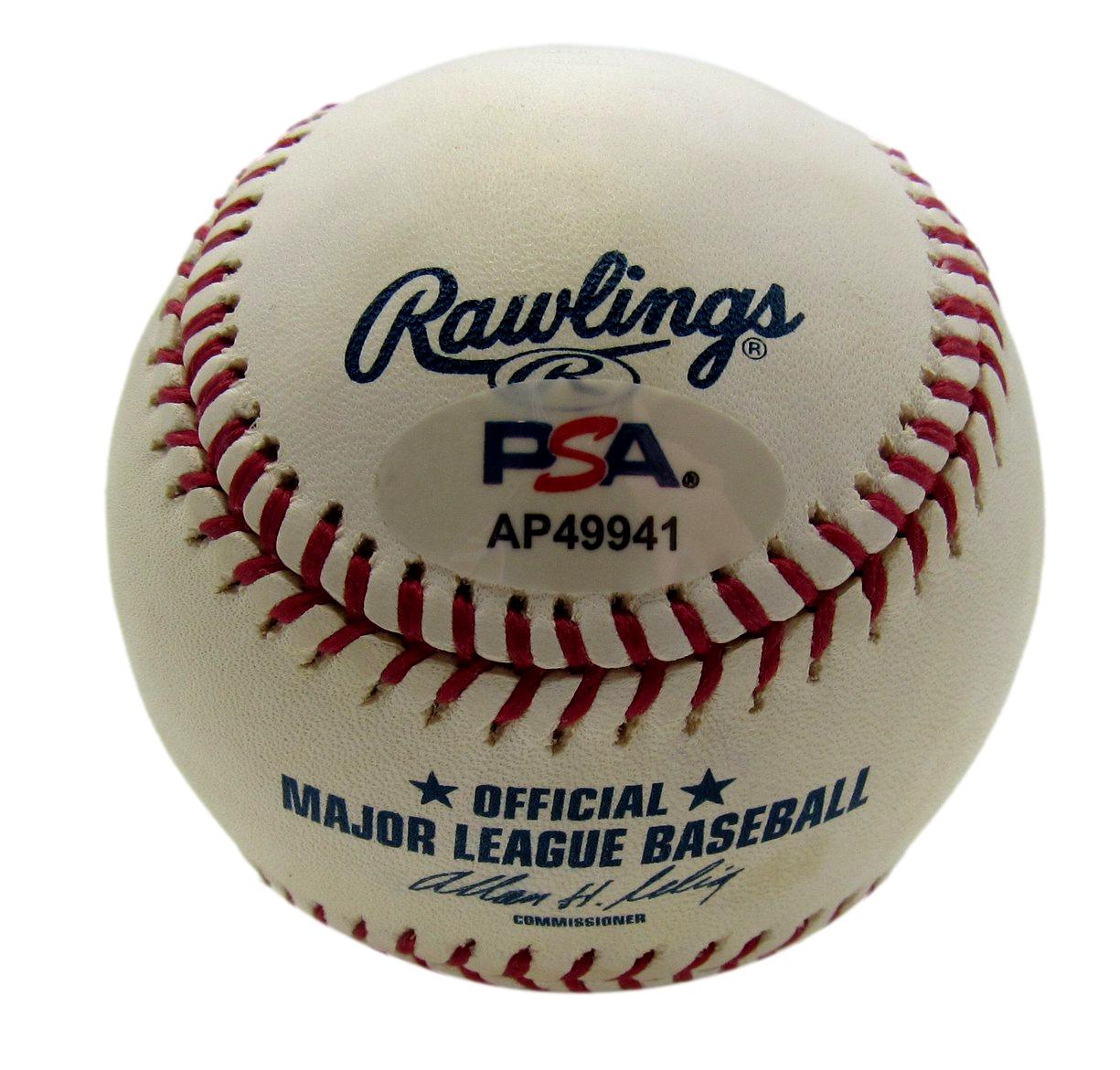 Stephen King Author Signed/Autographed OML Baseball PSA/DNA 203517