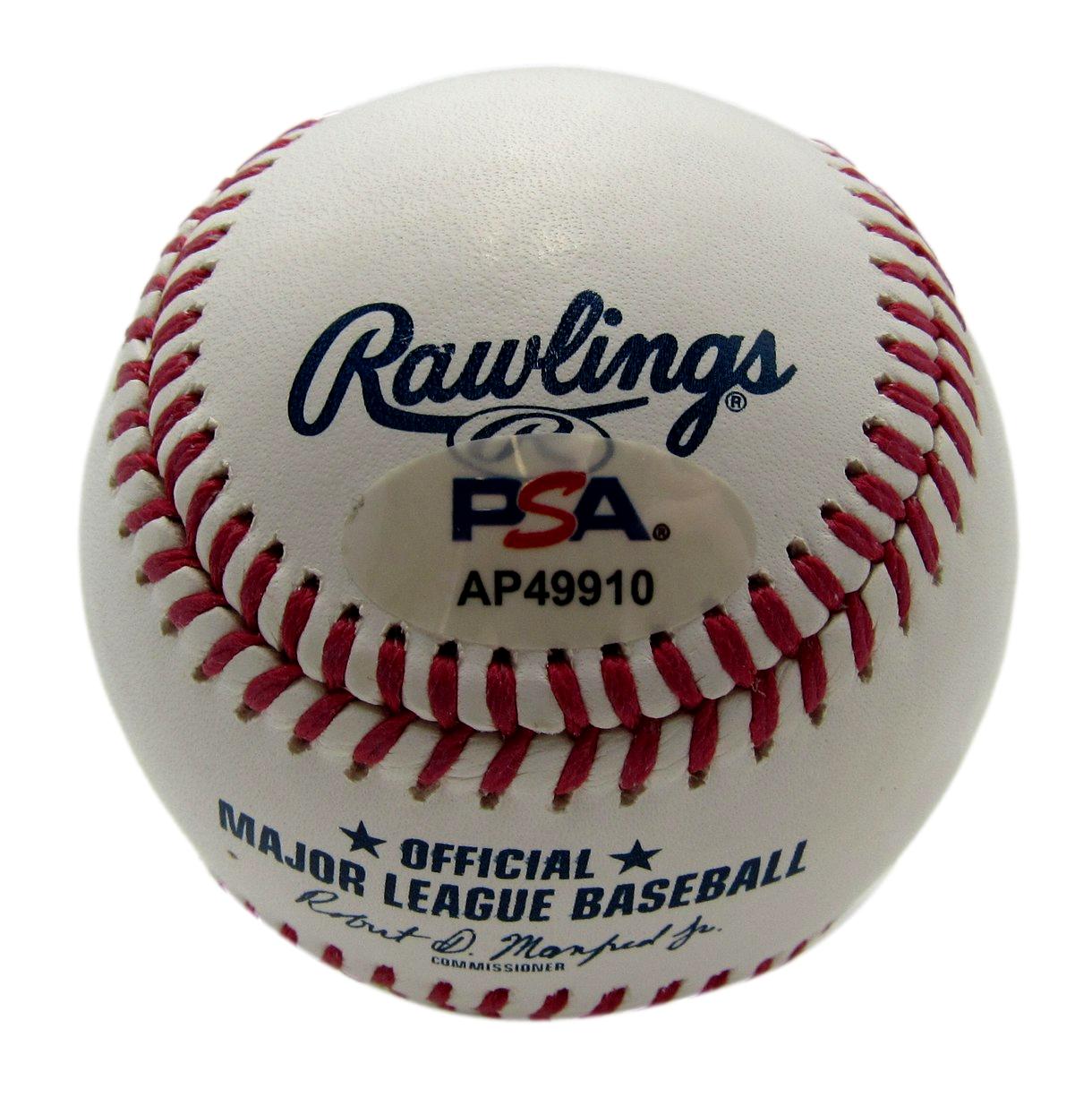 Roman Anthony Signed/Autographed OML Baseball Boston Red Sox PSA/DNA 203518