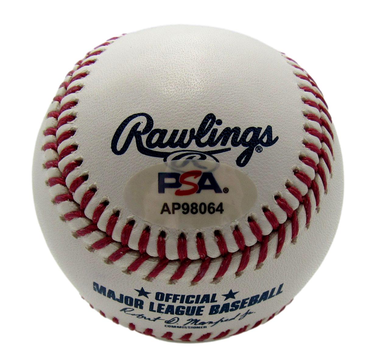 Francisco Lindor Signed/Autographed OML Baseball New York Mets PSA/DNA 203520