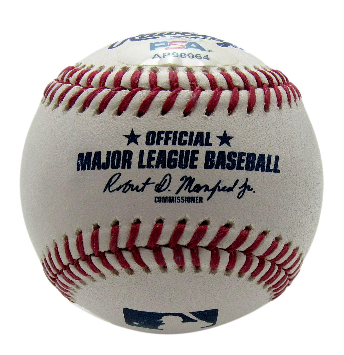 Francisco Lindor Signed/Autographed OML Baseball New York Mets PSA/DNA 203520