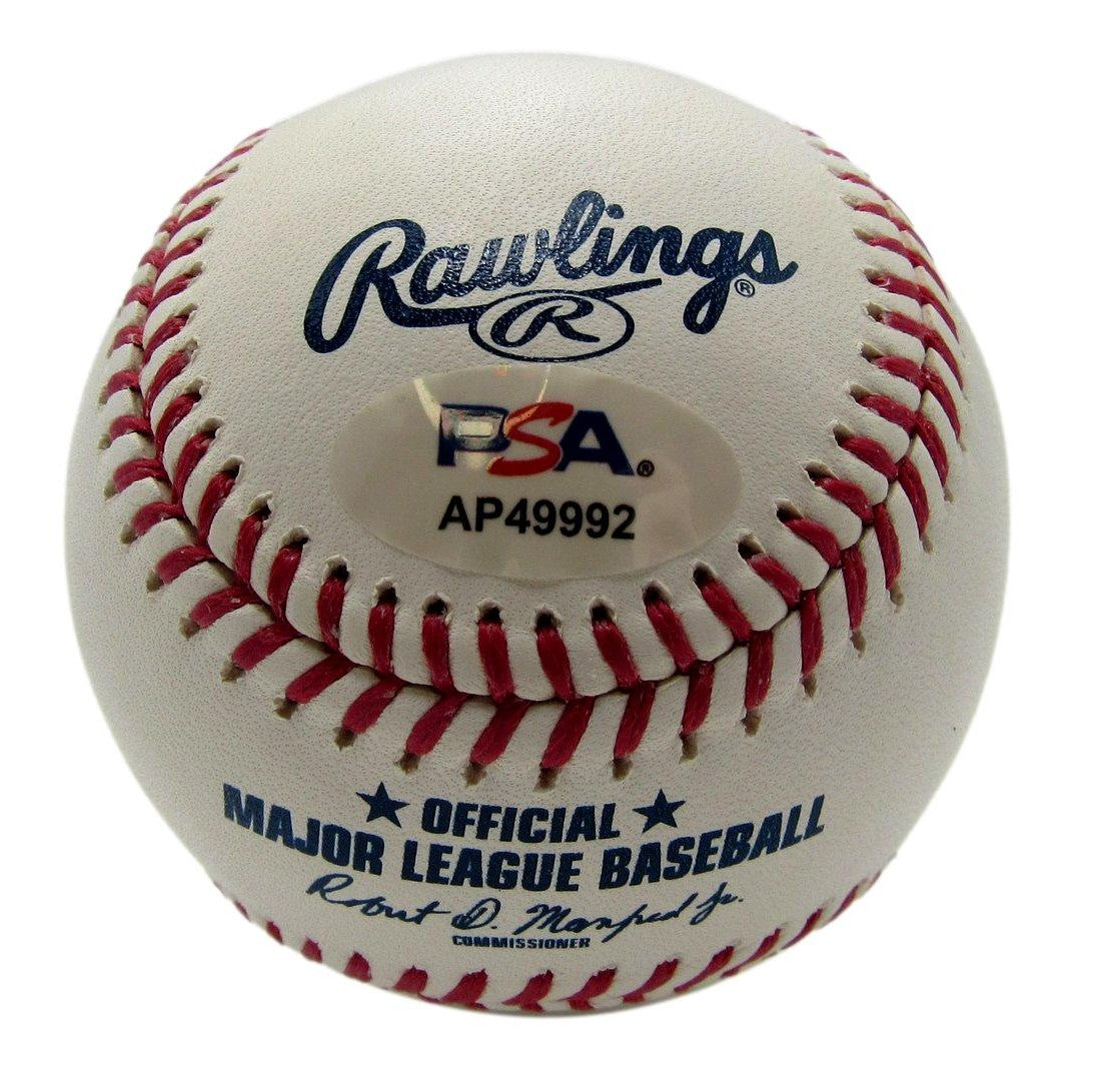 Adley Rutschman Signed/Autographed OML Baseball Orioles PSA/DNA 203525
