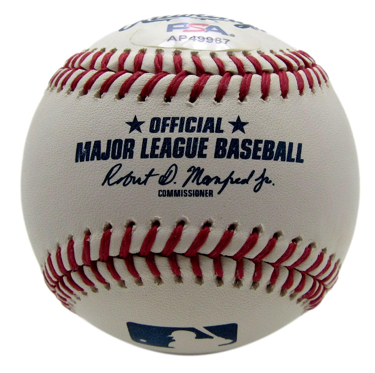 Gunnar Henderson Signed/Autographed OML Baseball Orioles PSA/DNA 203527