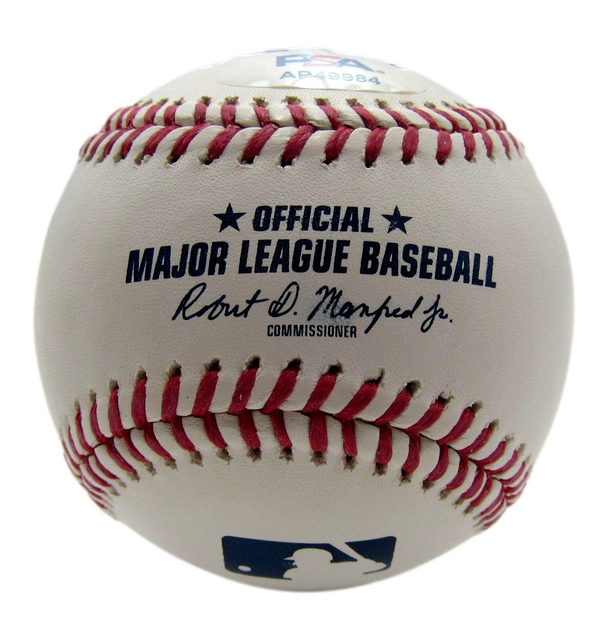 Gunnar Henderson Signed/Autographed OML Baseball Orioles PSA/DNA 203530