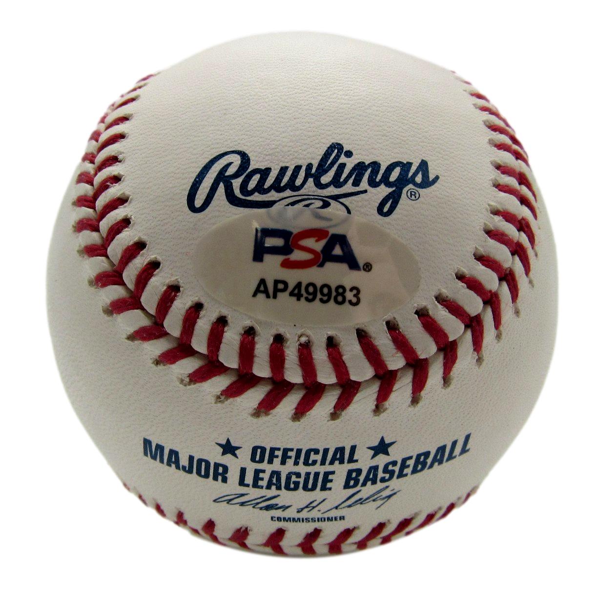 Clayton Kershaw Signed/Auto OML Baseball Los Angeles Dodgers PSA/DNA 203531