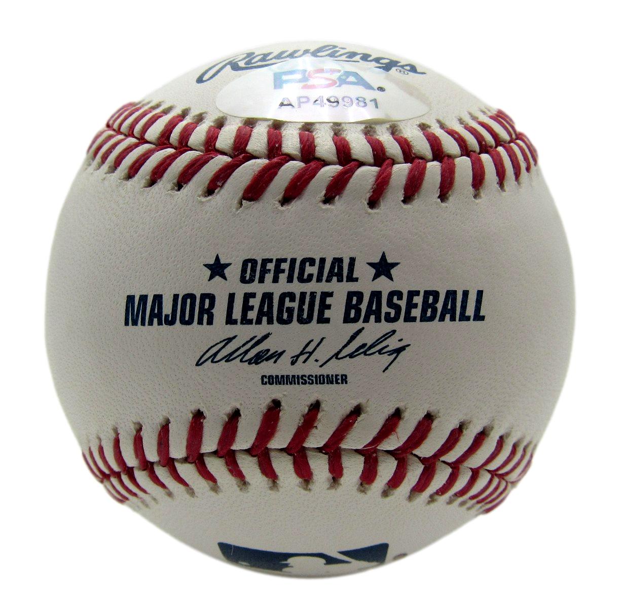 Clayton Kershaw Signed/Auto OML Baseball Los Angeles Dodgers PSA/DNA 203533